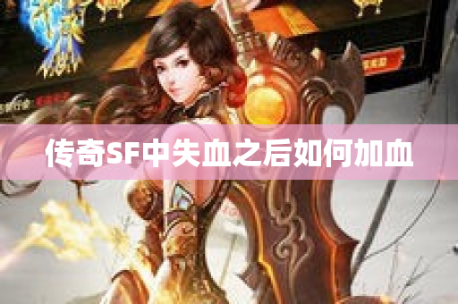 传奇SF中失血之后如何加血-图1