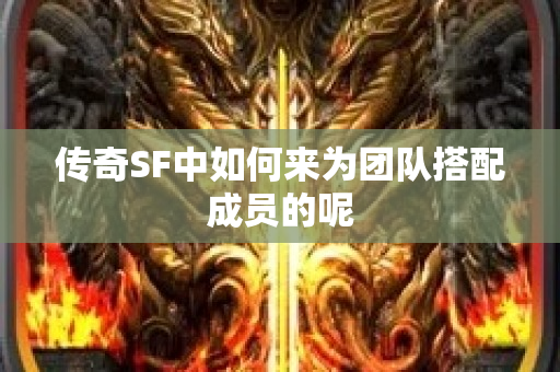 传奇SF中如何来为团队搭配成员的呢-图1