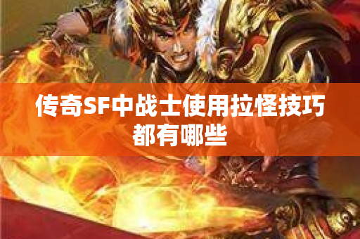 传奇SF中战士使用拉怪技巧都有哪些-图1
