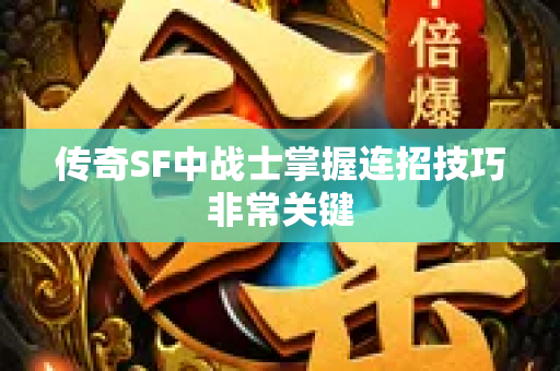 传奇SF中战士掌握连招技巧非常关键-图1