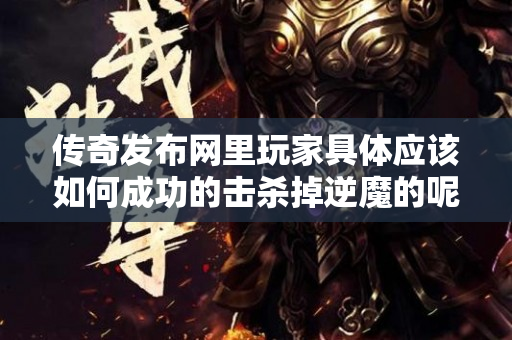 传奇发布网里玩家具体应该如何成功的击杀掉逆魔的呢-图1