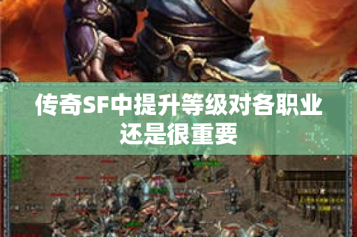 传奇SF中提升等级对各职业还是很重要-图1